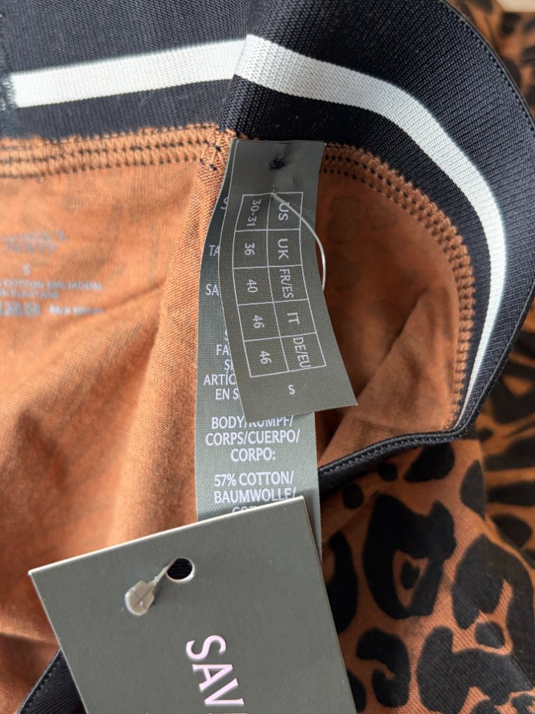 New Savage X Fenty Cotton Boxer Briefs Animal Print Size S — image 6 of 8